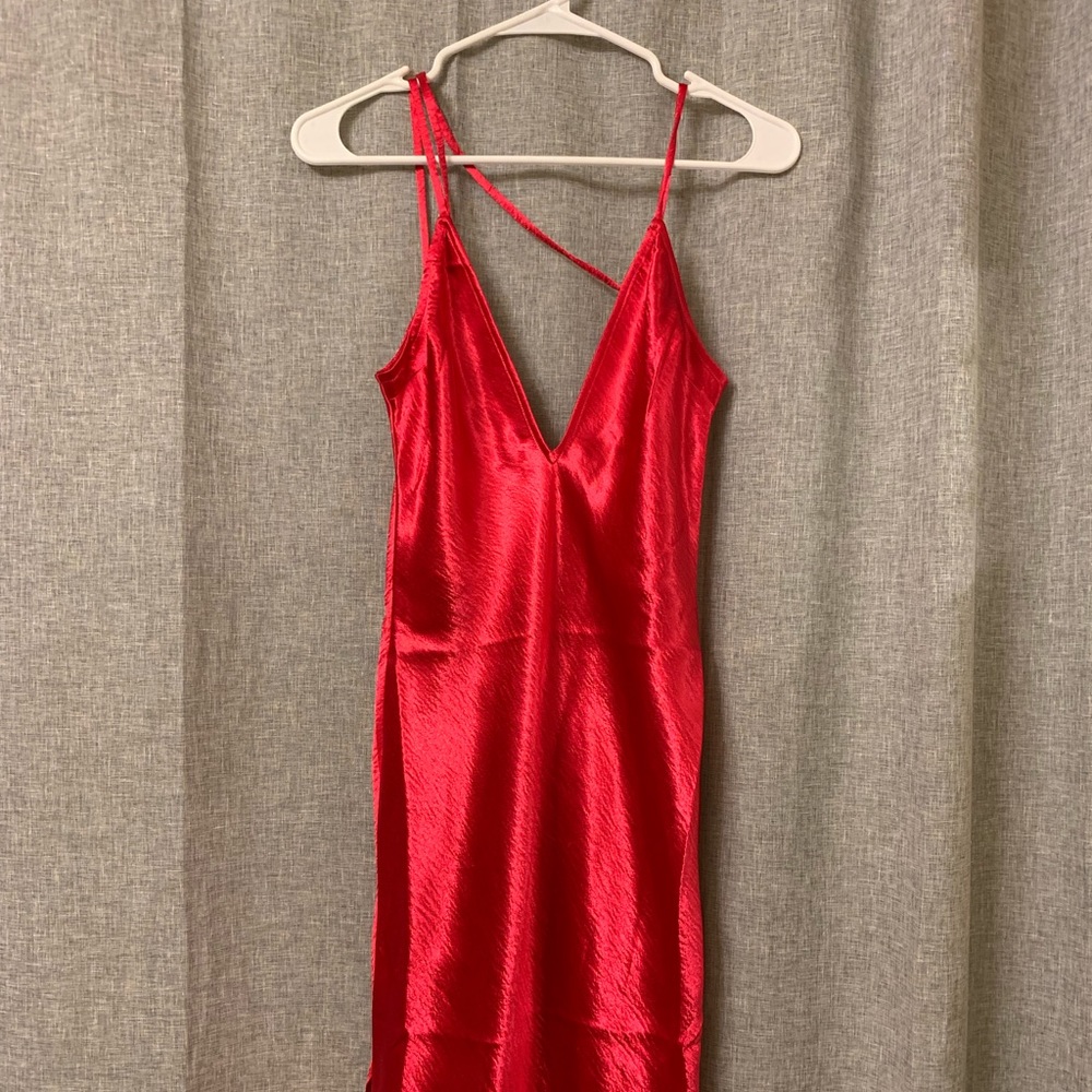 Express red gown!